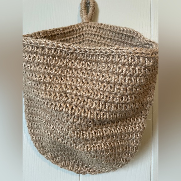 Jute Hanging Fruit And Vegetable Basket - Picture 2 of 5
